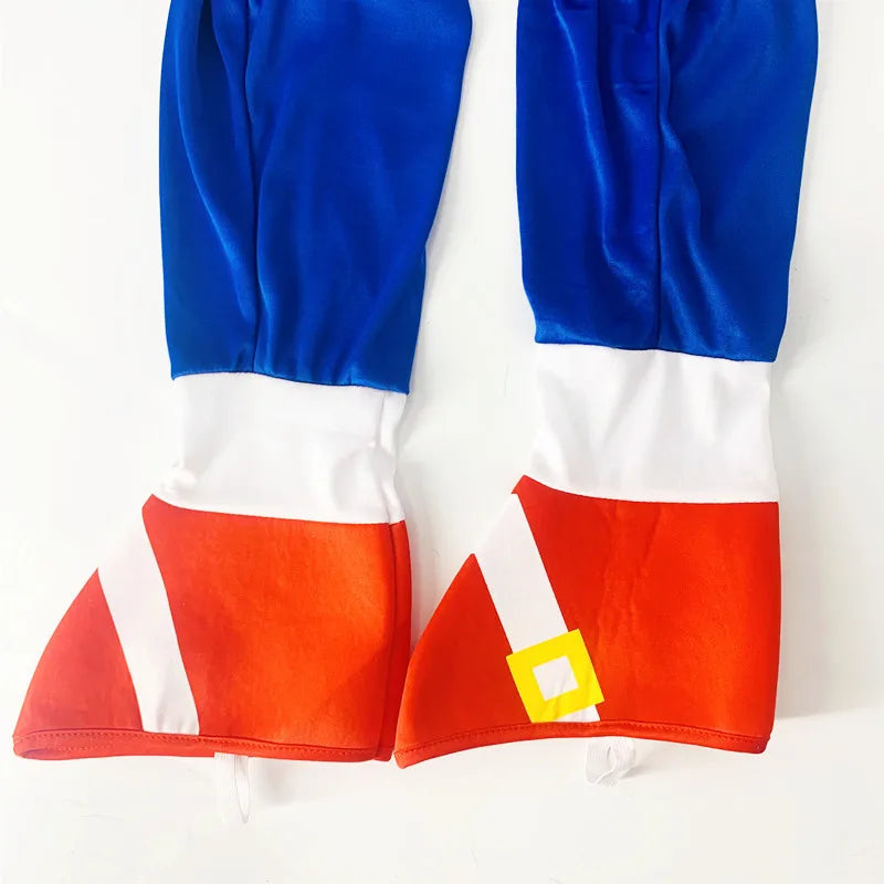 Sonics Cartoon Kids Cosplay Jumpsuit Halloween 2025 Gift - Tophatter Daily Deals