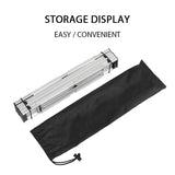 Aluminum Alloy Mini Camping Table Foldable Silver Camp Furniture - Tophatter Daily Deals