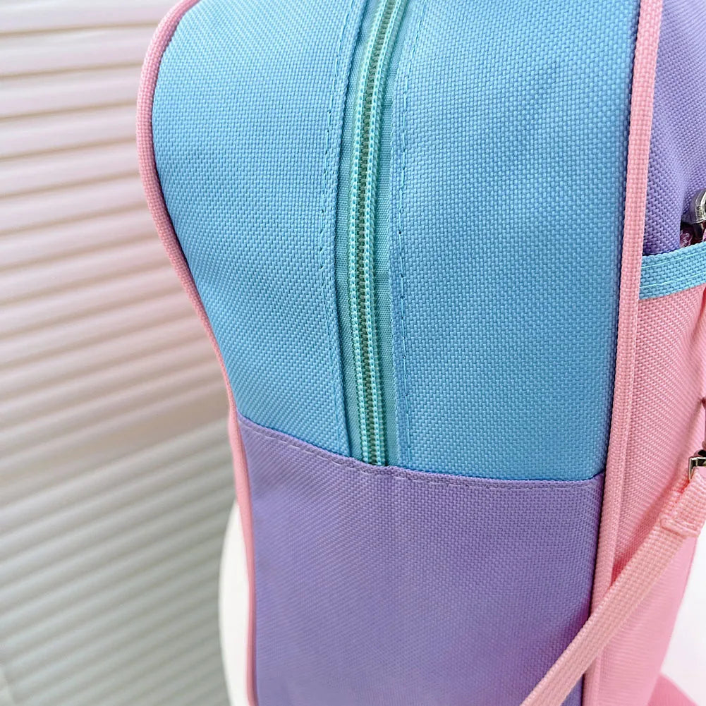 Heart PU Leather Laptop Bag Pastel Handbag Top Handle Japanese Style School Bag - Tophatter Daily Deals