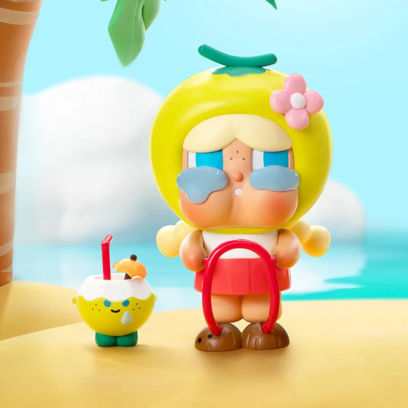 Genuine Pop Mart Crybaby Coconut Figure - Green Mythical - Tophatter Daily Deals