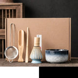 Matcha Tea Set 6pc Bamboo Ceramic Teaware Ceremony Gift 7 - Tophatter Daily Deals