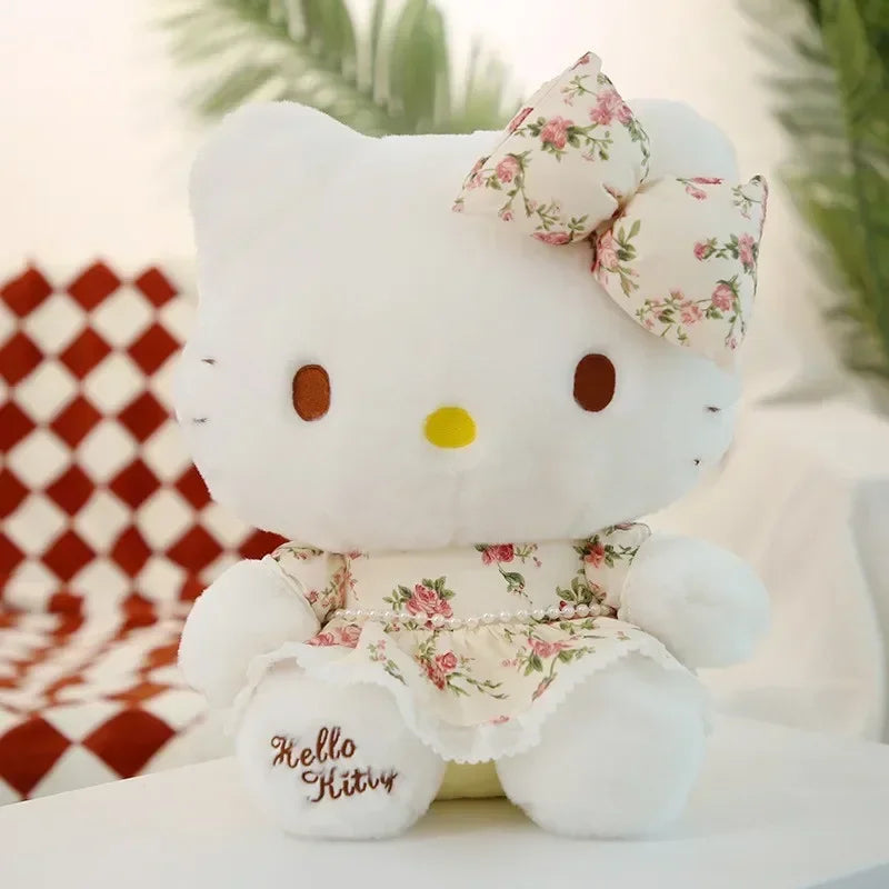 Sanrio Hello Kitty Kuromi Melody Cinnamoroll Stuffed Toys Kawaii Hello Kitty Cream (30cm) Anime - Tophatter Daily Deals