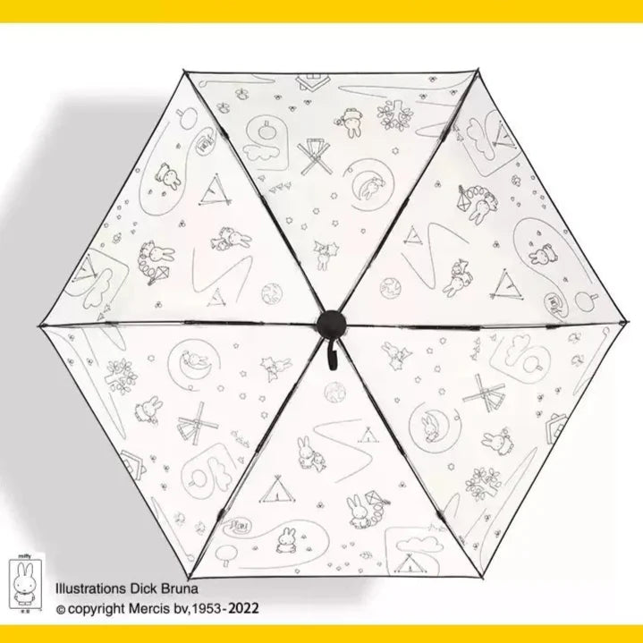 Miffy UV and Rain Umbrella Animals - Tophatter Daily Deals