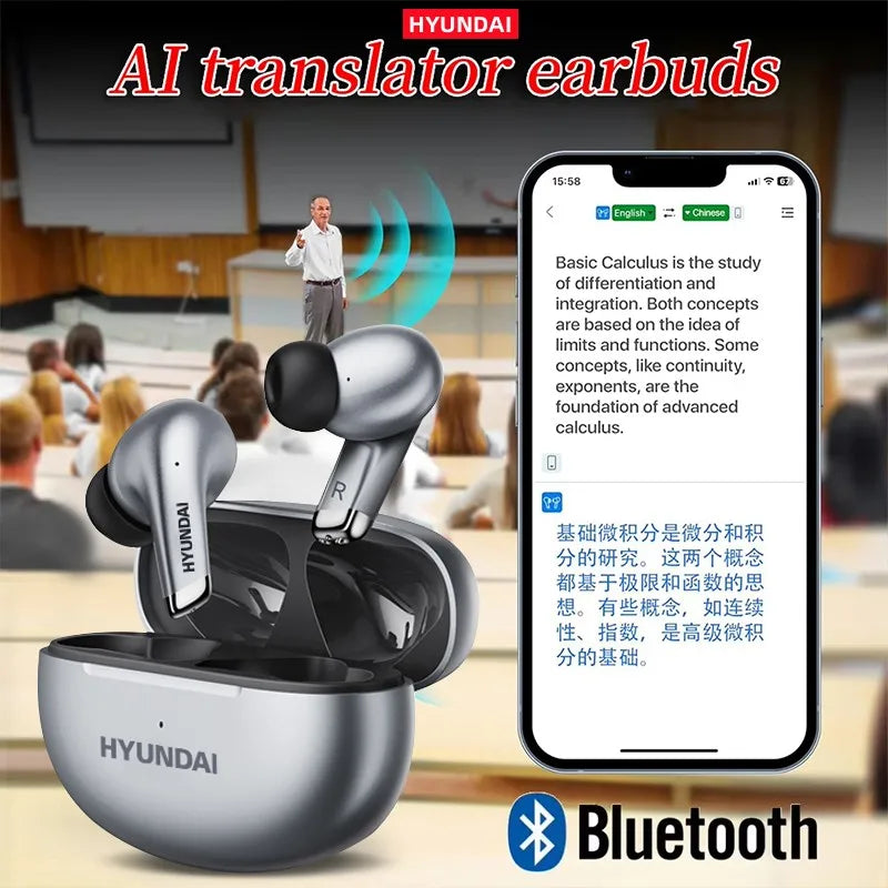 Bluetooth Earbuds AI Translator True Wireless With Mic - Tophatter Daily Deals