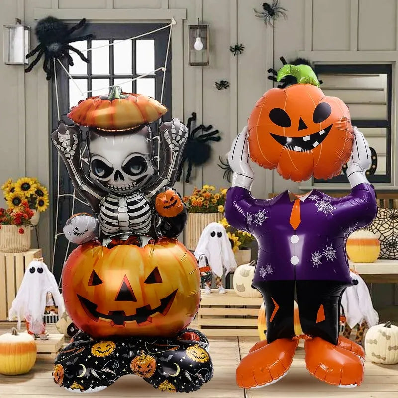 Halloween Balloons Giant Foil Standee Party Decor 2025 - Tophatter Daily Deals