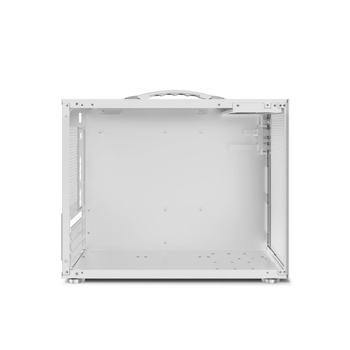 Mini ITX PC Case Transparent Side 240mm Water Cooling - Tophatter Daily Deals