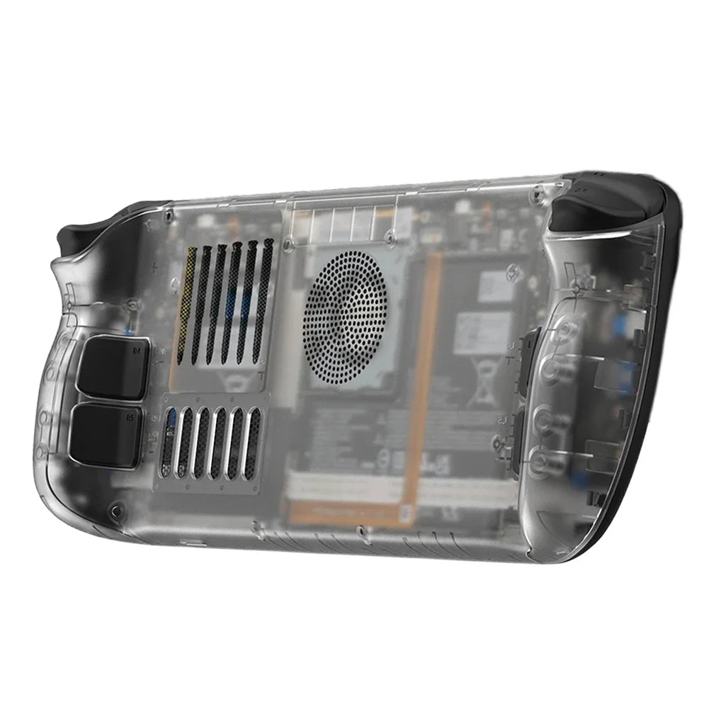 Steam Deck Clear Cooling Back Cover With Stand Bracket - Tophatter Daily Deals