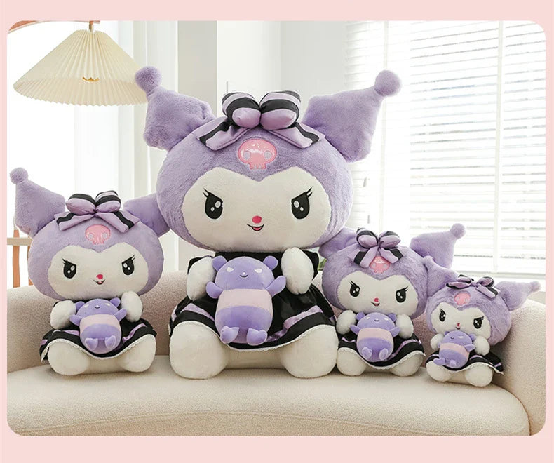Kawaii Sanrio Purple Kuromi Cute Little Devil Plush Toy Anime - Tophatter Daily Deals