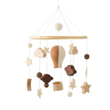 Hot Air Balloon Crib Mobile Newborn Sensory Toys Soothing Balloon-04 - Tophatter Daily Deals