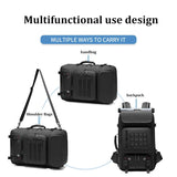 50L Travel Backpack Anti-Theft Design Black Backpacks - Tophatter Daily Deals