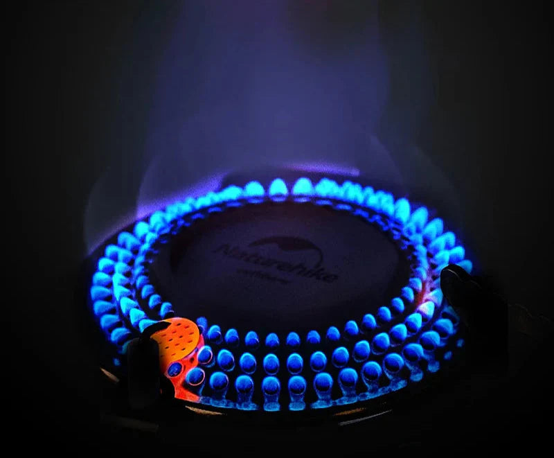 Camping Gas Stove with Electronic Ignition Silver Camp Cooking - Tophatter Daily Deals