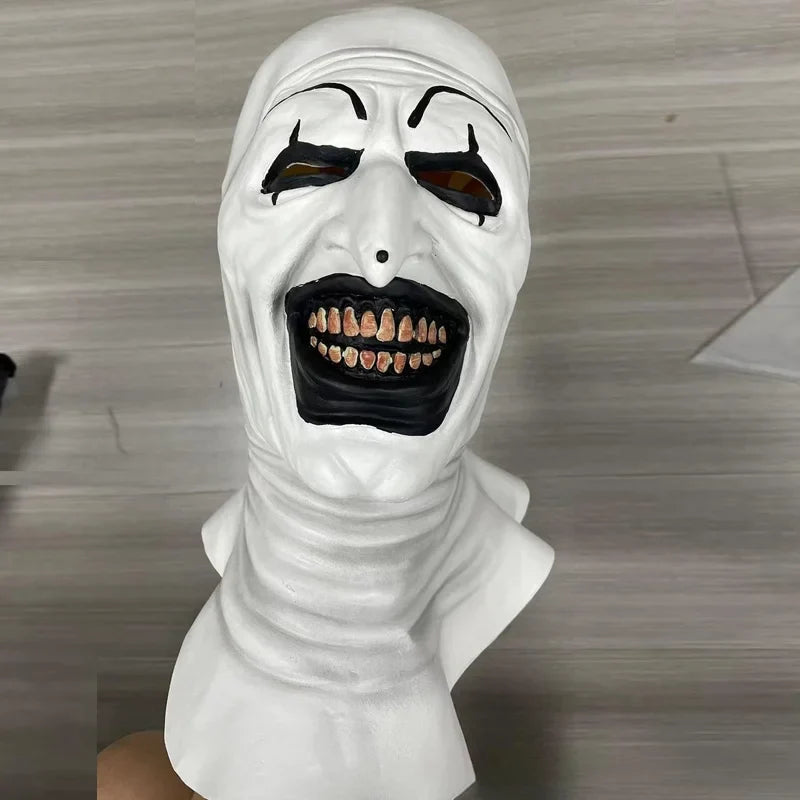 Art The Clown Cosplay Jumpsuit And Mask Halloween 2025 - Tophatter Daily Deals