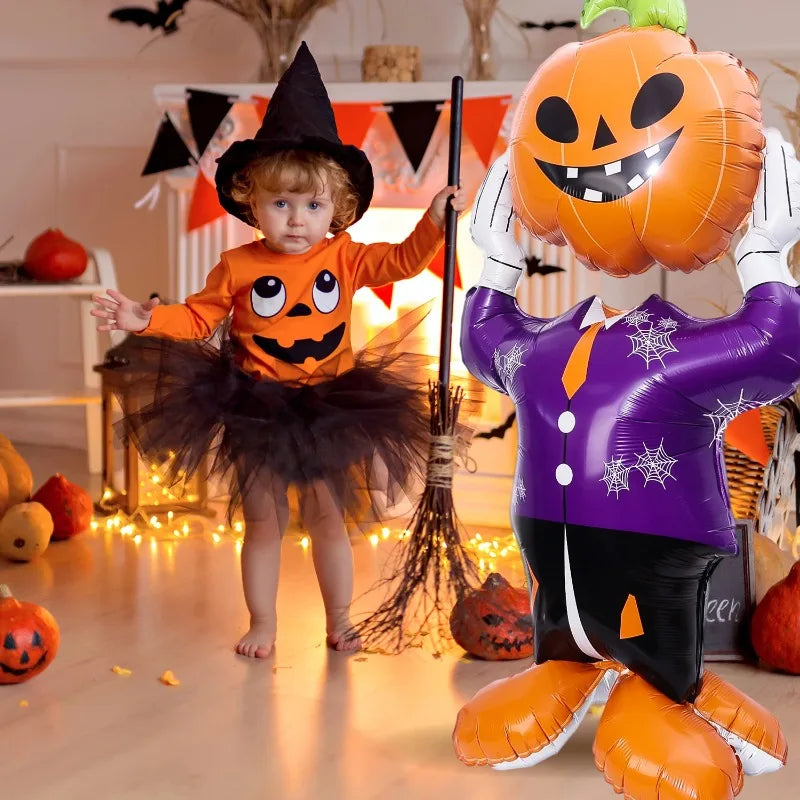 Halloween Balloons Giant Foil Standee Party Decor 2025 - Tophatter Daily Deals