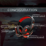 Gaming Headset Wired Noise Cancelling Microphone Adjustable - Tophatter Daily Deals
