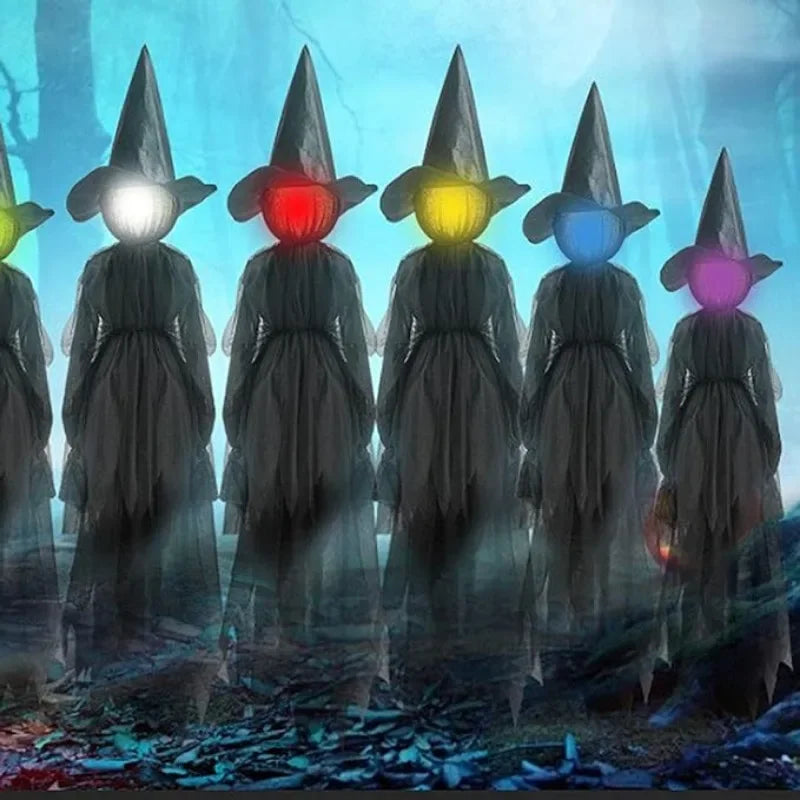 Halloween Witches Light Up Trio Decoration Fall 2025 - Tophatter Daily Deals