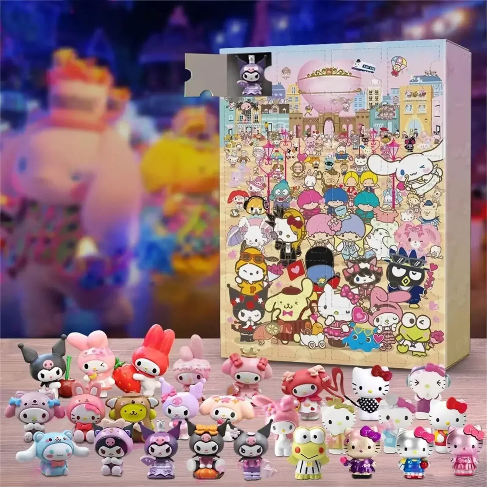Advent Calendar Stitch Mini Figures 24 Days Christmas M - Tophatter Daily Deals