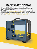 Mini ITX Case Glass Side 240mm Watercooling Portable - Tophatter Daily Deals
