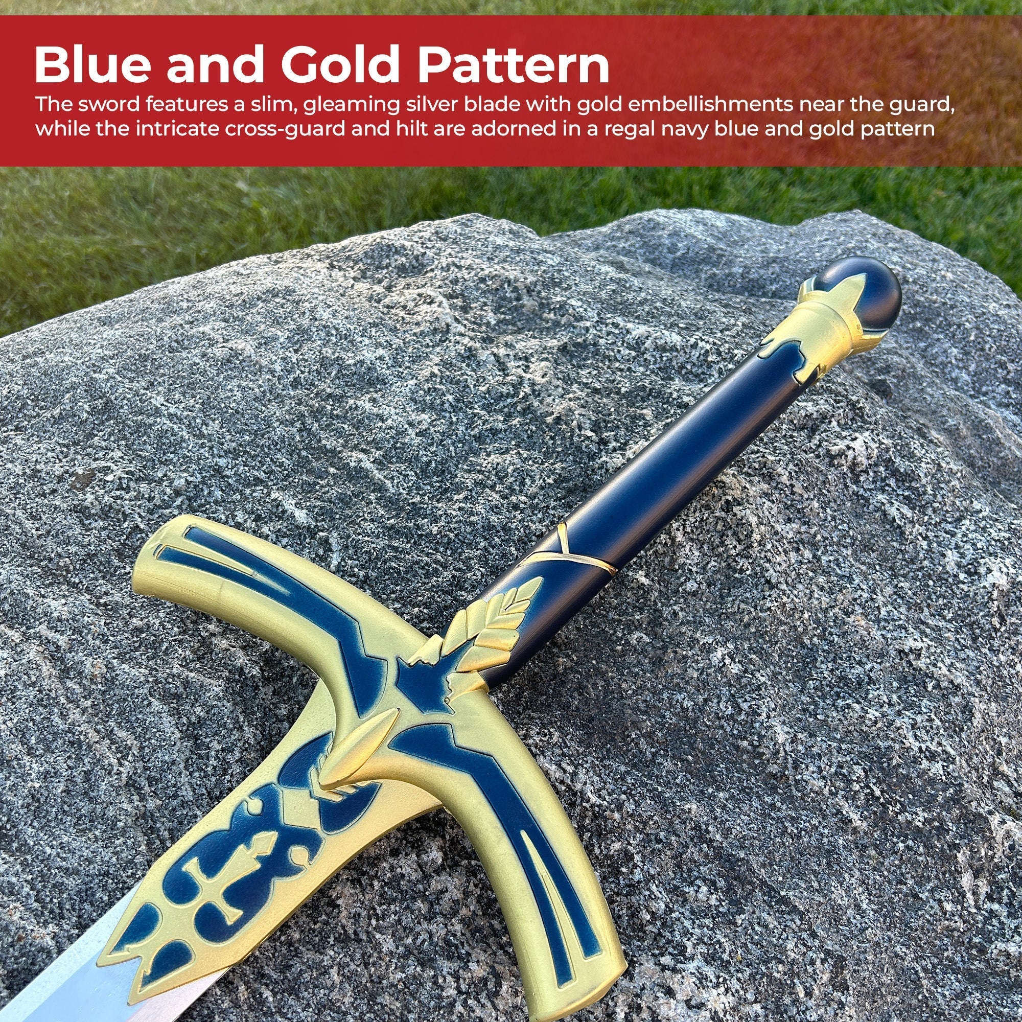Saber Lily Foam Sword Regal Caliburn Replica Foam Products - Tophatter Daily Deals