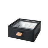 Multi-Functional Camping Stove Grill Black Camp Cooking - Tophatter Daily Deals