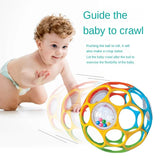 Baby Rattle Teether Ball Newborn Sensory Toys Soft Safe - Tophatter Daily Deals