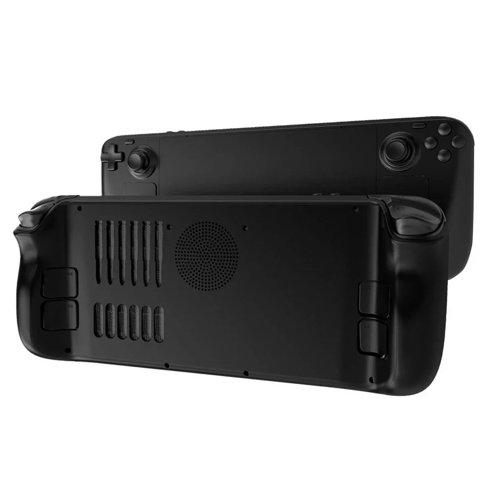 Steam Deck Clear Cooling Back Cover With Stand Bracket Black - Tophatter Daily Deals