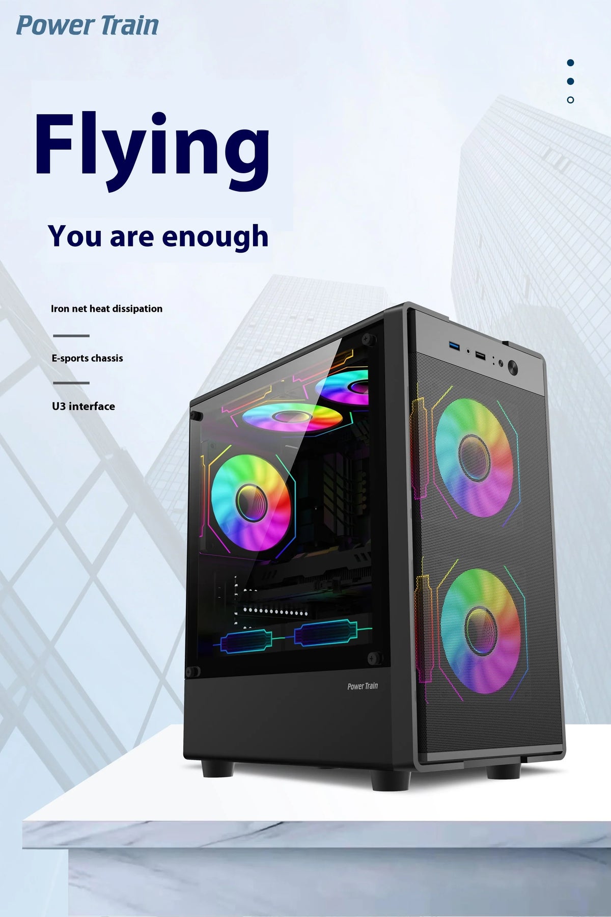 Mini ITX mATX 23L PC Case SFX ATX Support Compact Chassis - Tophatter Daily Deals