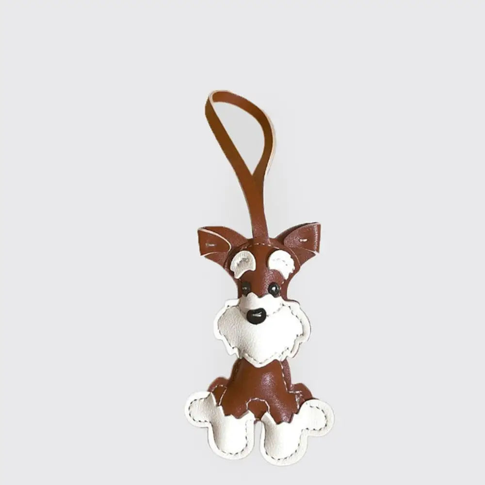Bear Keychain PU Leather Mini Bag Charm Cute Gift Accessory A4 - Tophatter Daily Deals