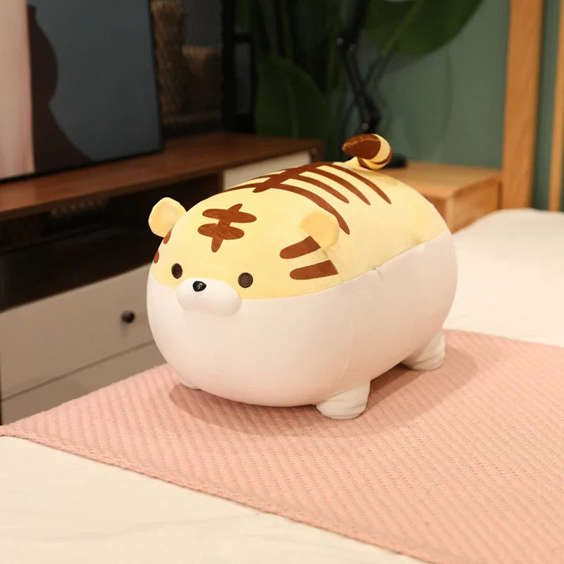 Soft Pineapple Bun Shiba Inu Dog Plush TsumTsum Cream Tabby Cat Animals - Tophatter Daily Deals
