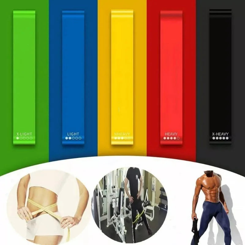 Resistance Bands Set TPE Workout Bands Home Fitness - Tophatter Daily Deals