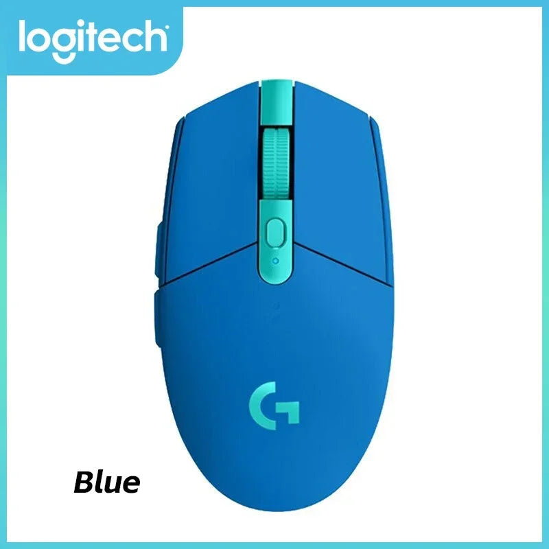 Wireless Lightweight Gaming Mouse HERO Sensor 12K DPI G304 blue - Tophatter Daily Deals