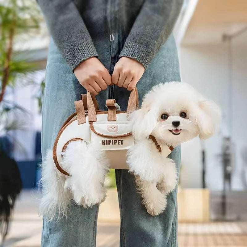 Small Dog Whole Body Lift Harness Pet Backpack Dog Mobility Harnesses - Tophatter Daily Deals