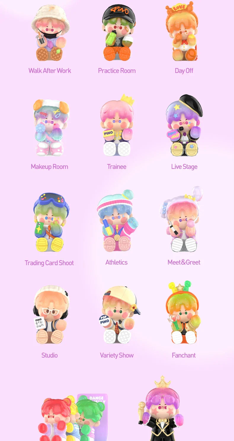 Genuine Pop Mart Pino Jelly Star Project Series Figures Blind Box Action Figure Outer Space - Tophatter Daily Deals