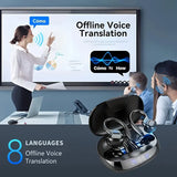 AI Translation Earphones Wireless Ear Hook Bluetooth - Tophatter Daily Deals