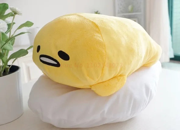 Sanrio Gudetama Plush Soft Stuffed Plushie Lazy Egg Pillow Food - Tophatter Daily Deals