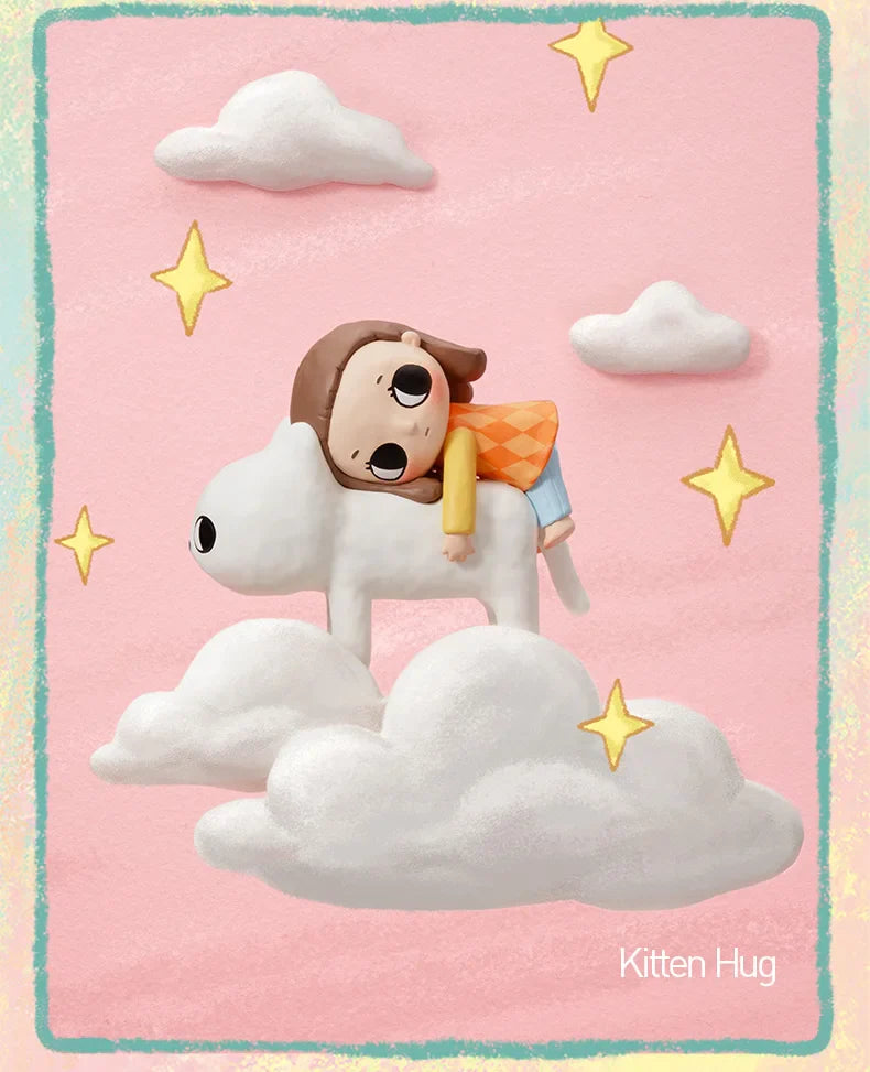 Genuine Pop Mart Nyota's Fluffy Life Series Blind Box Figure Animals - Tophatter Daily Deals