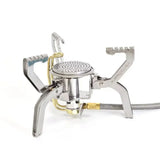 4800W Windproof Pocket Stove Silver Camp Cooking - Tophatter Daily Deals