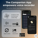 AI Voice Recorder 64GB Aluminum Dictaphone Transcribe - Tophatter Daily Deals