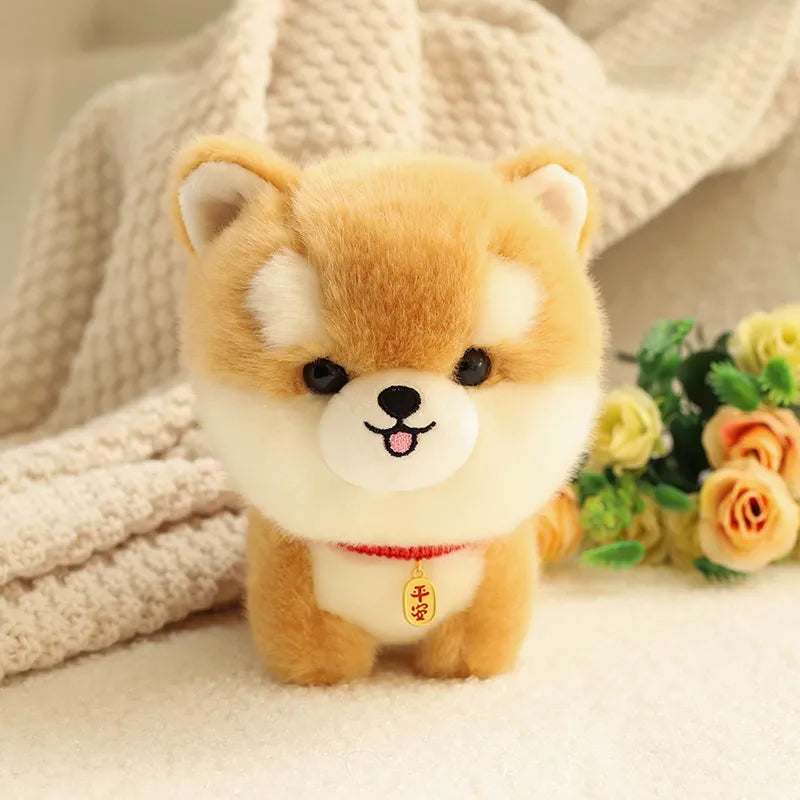 Corgi Dog Plush Toy Stuffed Animal Shiba inu ChowChow Yorkshire Bichon Husky Plush Shiba Inu Dog Approximately 20cm Animals - Tophatter Daily Deals