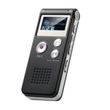 Voice Recorder Voice Activated Mini Recorder for Lectures Black - Tophatter Daily Deals