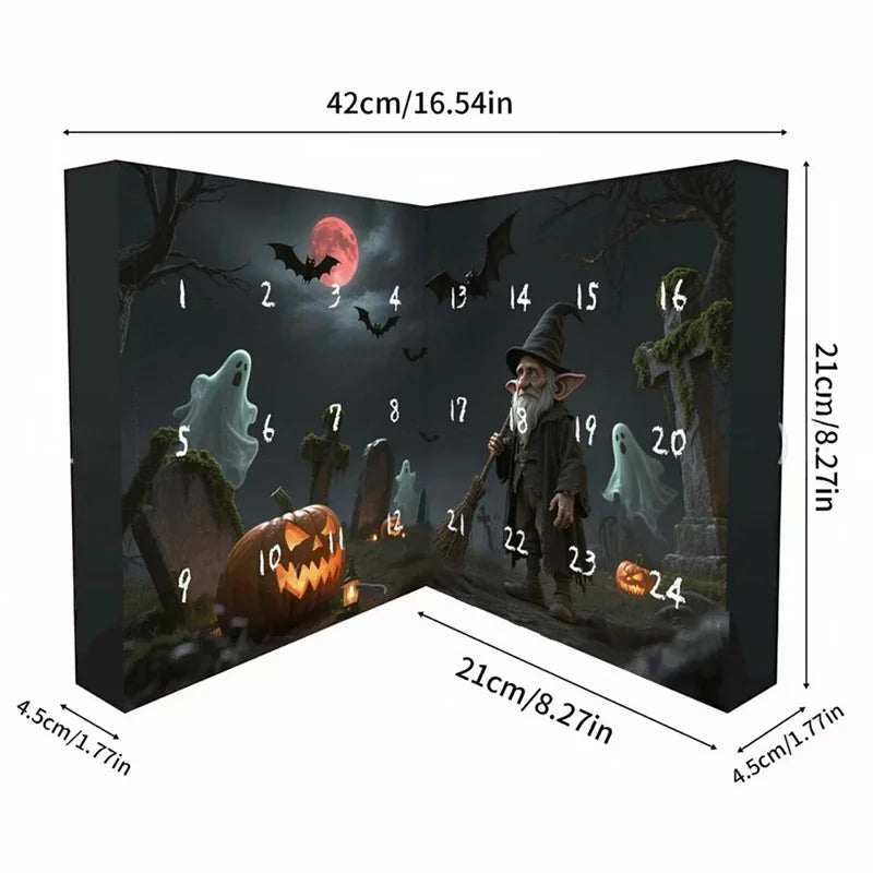 Halloween Gnome Advent Calendar Countdown With 24 Gnomes 2025 - Tophatter Daily Deals