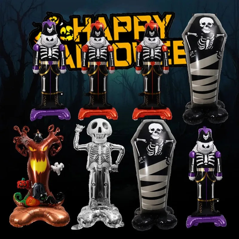 Halloween Balloons Giant Foil Standee Party Decor 2025 - Tophatter Daily Deals