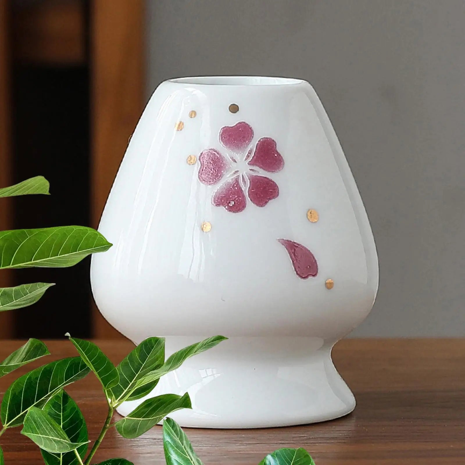 Matcha Whisk Stand Handcrafted Ceramic Holder Tea Ceremony Style B - Tophatter Daily Deals