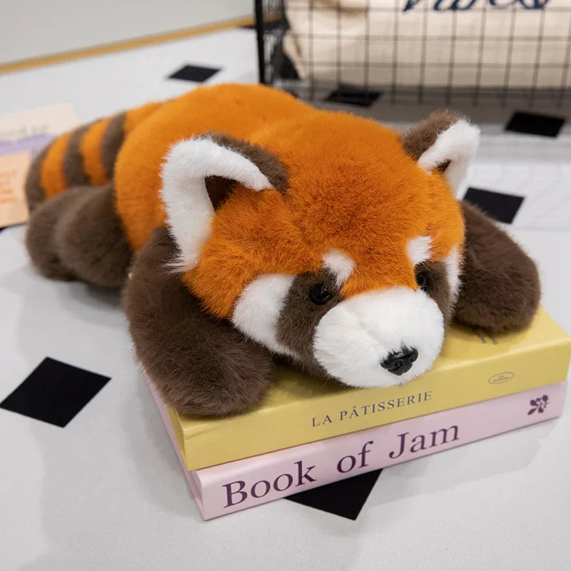 Plush Animal Pillow Cute Home Decor Christmas Gift Cozy Red panda sy - Tophatter Daily Deals