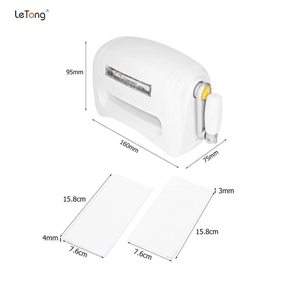 Portable Manual Die Cutting And Embossing Machine For Cards - Tophatter Daily Deals