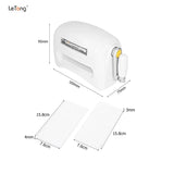 Portable Manual Die Cutting And Embossing Machine For Cards - Tophatter Daily Deals