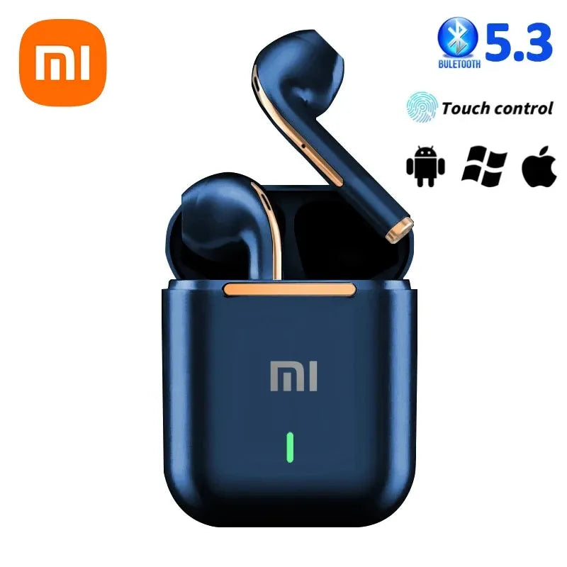 Xiaomi J18 Wireless Earphone HiFI In-ear Stereo with Microphone Bluetooth Touch Waterproof Noise-cancelling Various Headphones In-Ear Headphones - Tophatter Daily Deals
