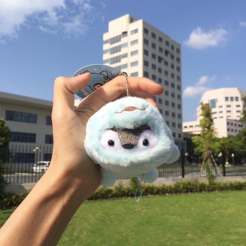 Penguin Ebi Fried Shrimp Prawn Plush Keychain 10cm Seal Food - Tophatter Daily Deals
