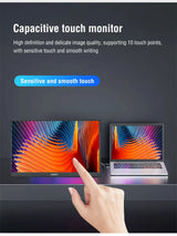 Portable Monitor 14.1 Inch Touch IPS HDR10 Second Screen - Tophatter Daily Deals