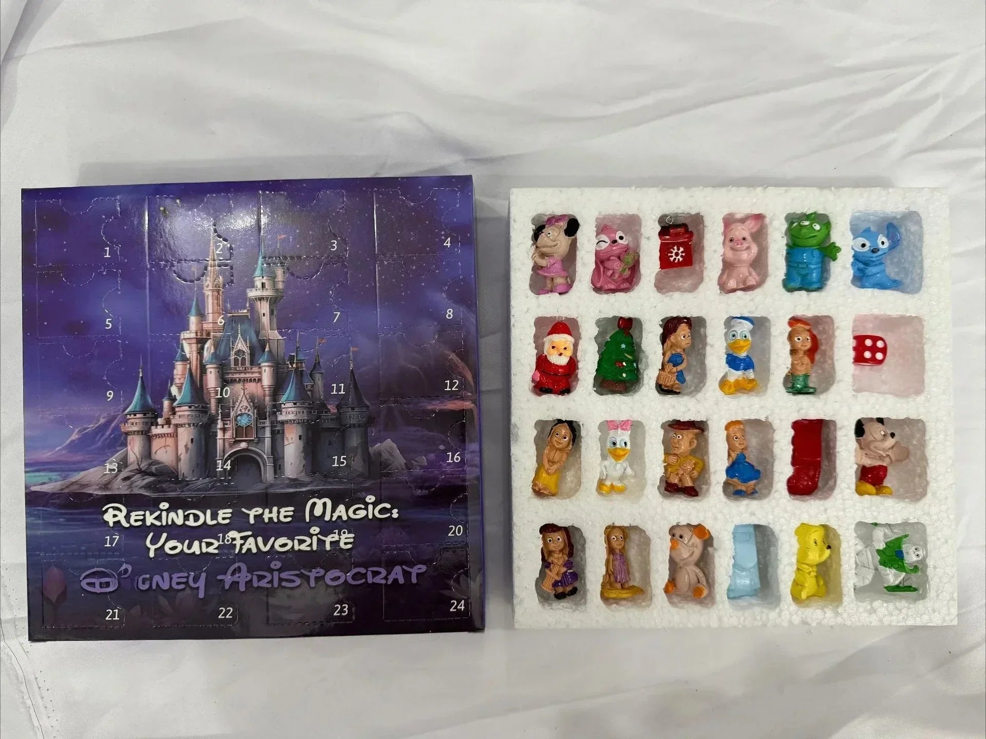 Advent Calendar Stitch Mini Figures 24 Days Christmas - Tophatter Daily Deals