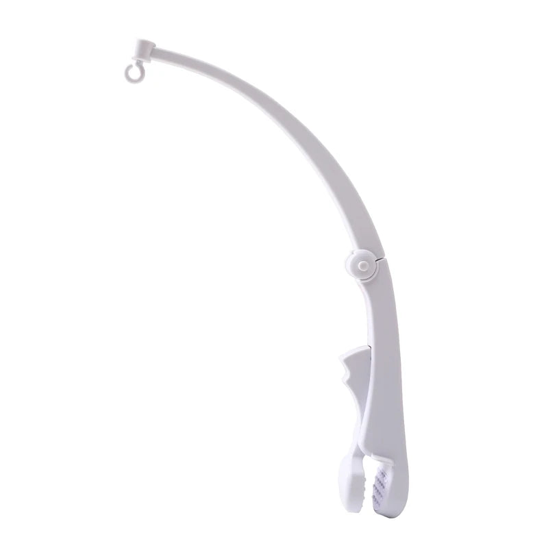 Wooden Rabbit Crib Mobile Newborn Sensory Toys Soft 1pc plastic white - Tophatter Daily Deals